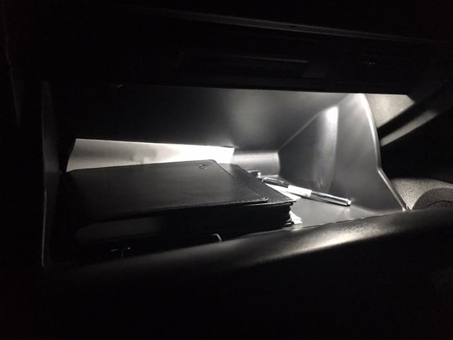 Image of Glove box LED - Bright - Crisp White - Error Free fits: MKVII 2015+ Volkswagen GTI / Golf 