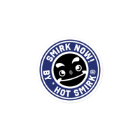 Smirk Now! Sticker