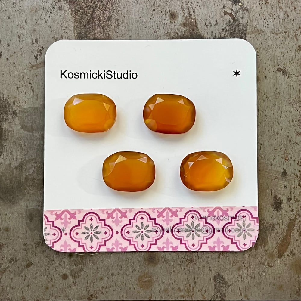 Image of Honey Chalcedony Cabochon Set