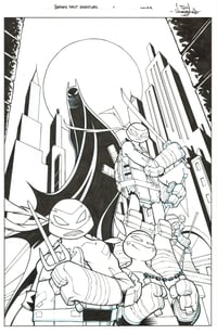 Batman TMNT Adventures 1 Cover Art