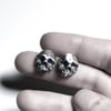Cataphile earrings in sterling silver