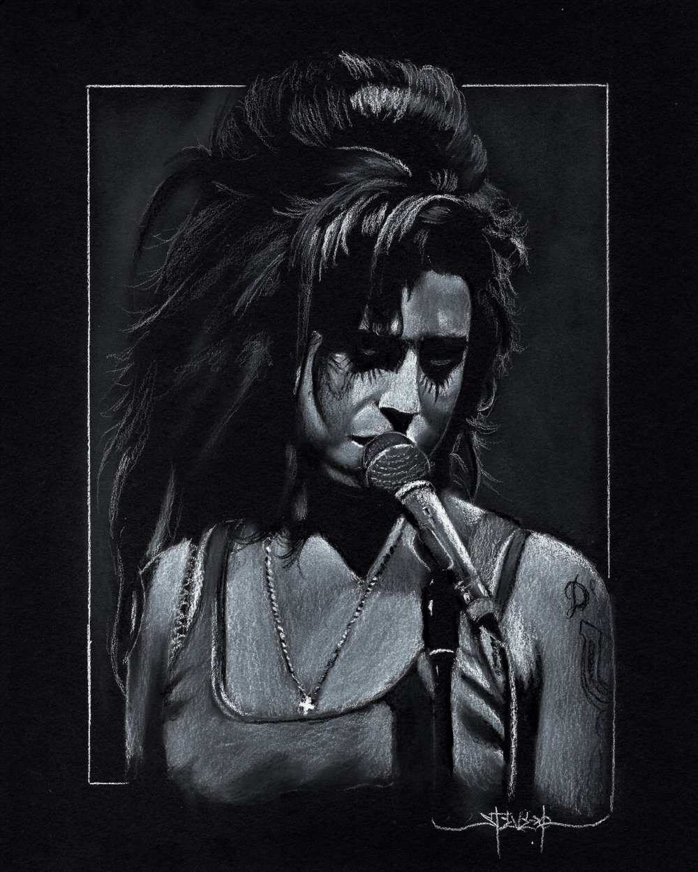 Amy Winehouse 8x10 Print