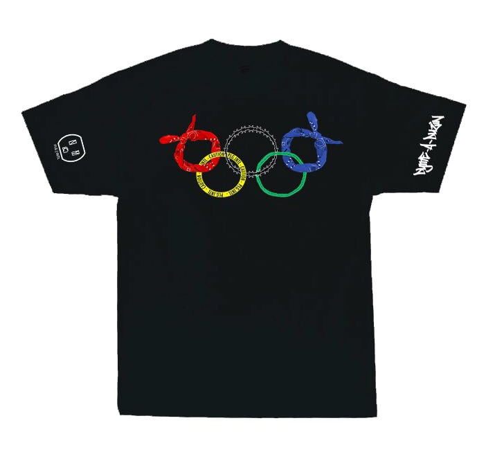 Image of Black “Ghetto Olympics” T-Shirt