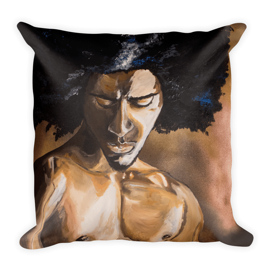 Image of "Introspect" Throw Pillow