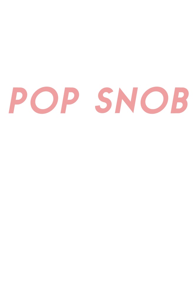 Pink Logo Pop Snob