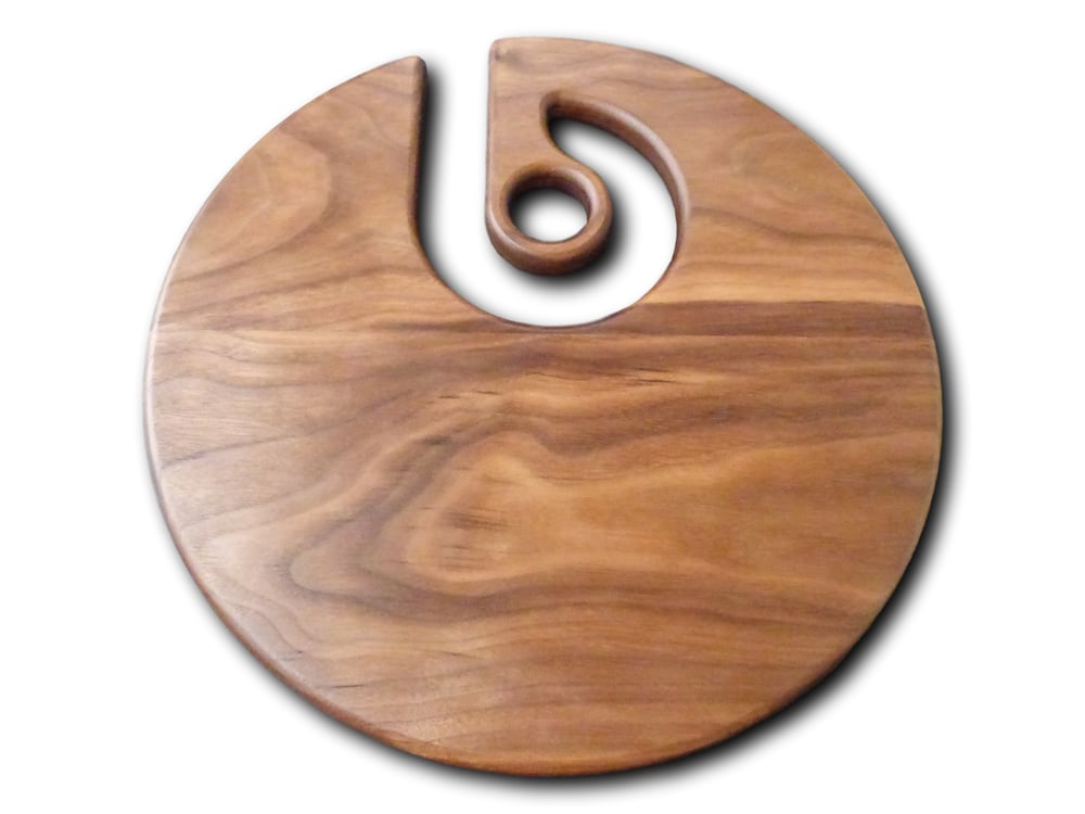 Image of Exotic Artisan Circular Serving Board