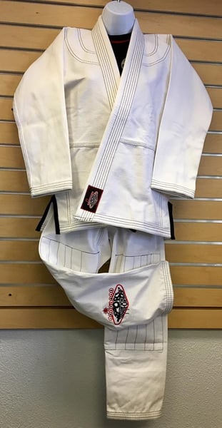 Image of Plain White Jiu Jitsu Gi