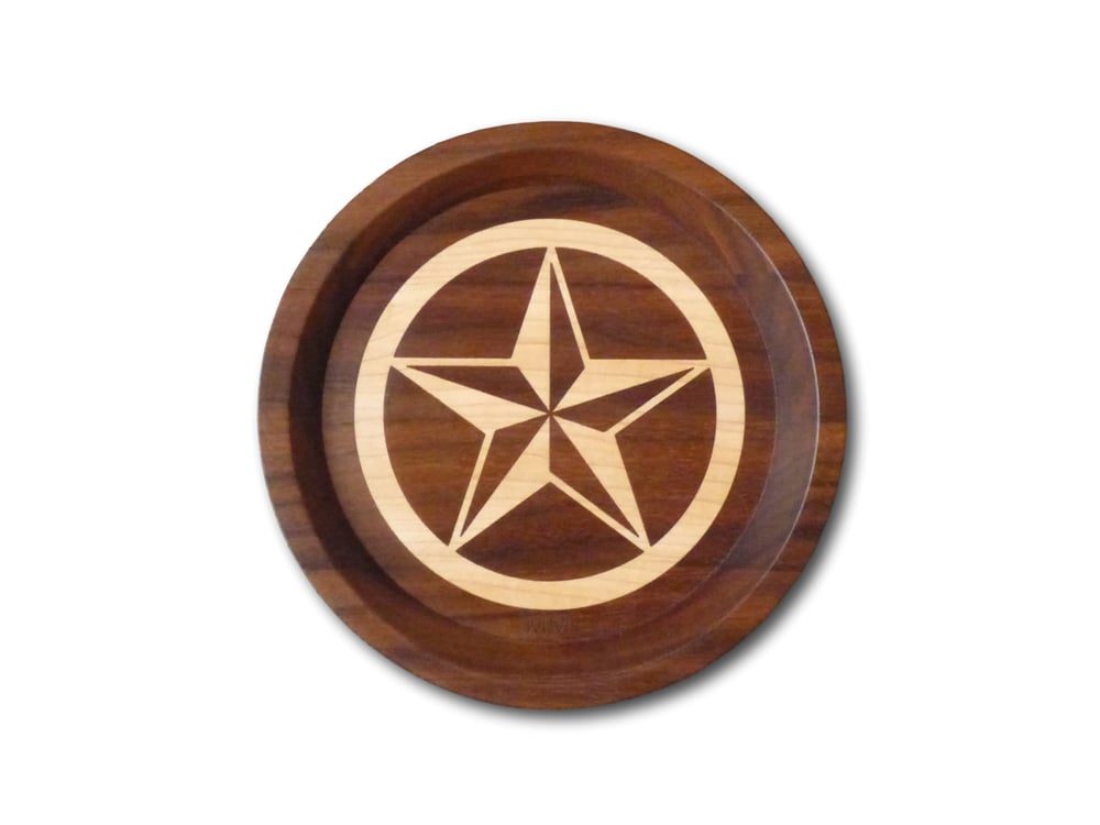 Image of Walnut Star Valet Tray