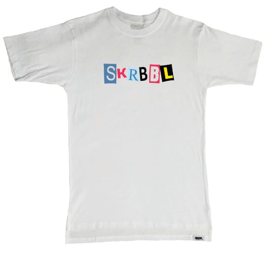 Image of SKRBBL Serial Collage Tee