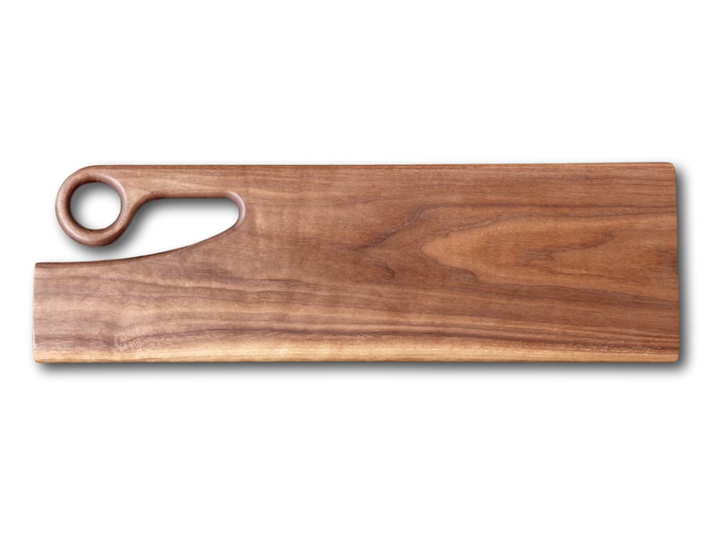 Image of Exotic Artisan Serving Board With Unique Rectangle Shape