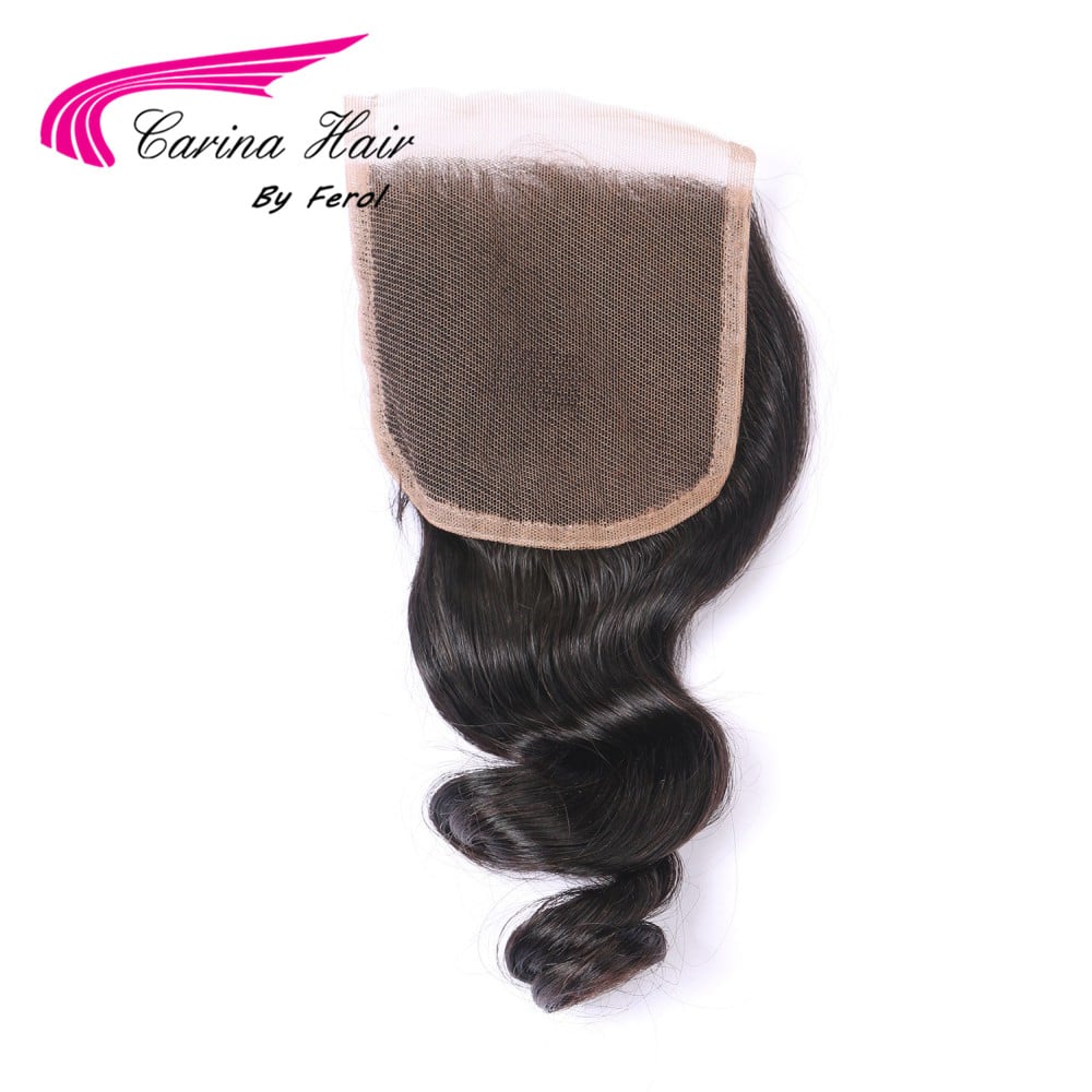 Image of 4x4 lace closure body wave