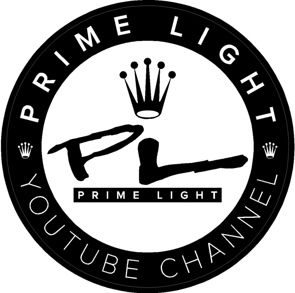 Image of Prime Light Sticker Black & White