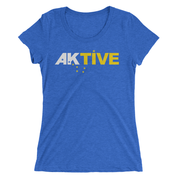 Image of Women's AKtive Tee - Blue