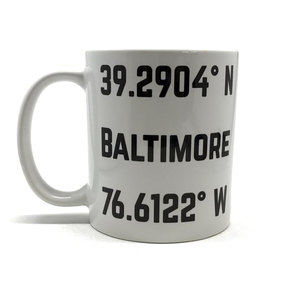 Image of Baltimore Coordinates Mug