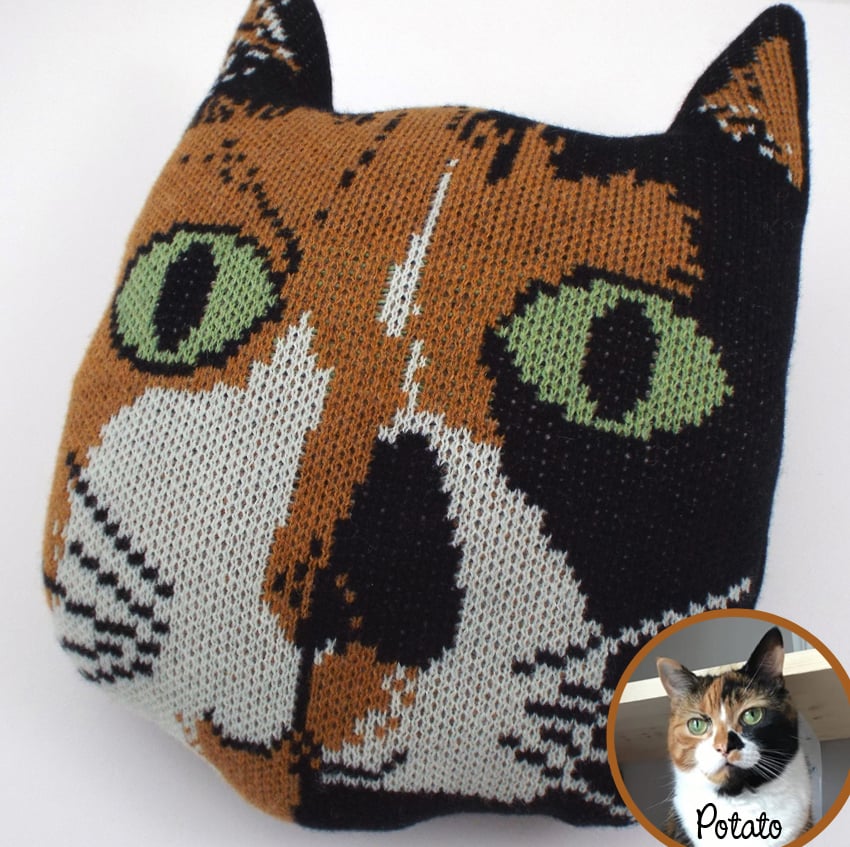 Image of Custom Cat Cushion