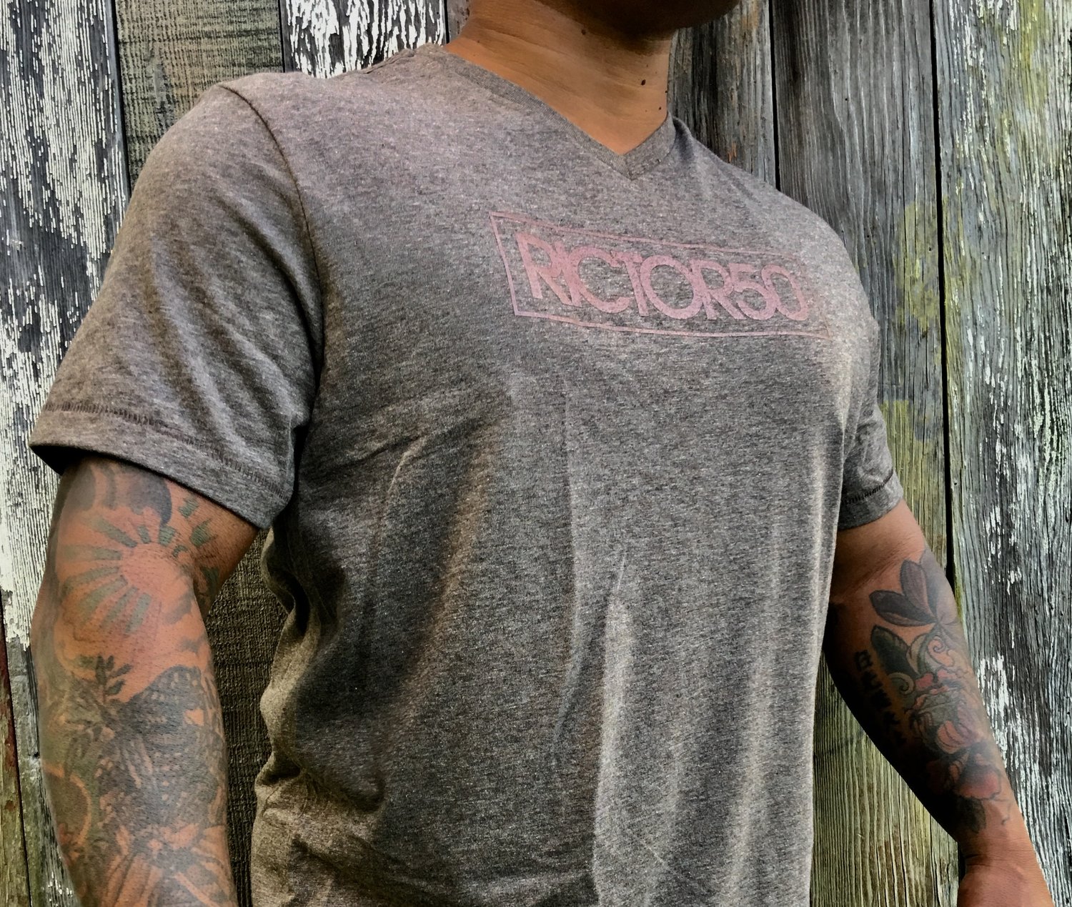 Image of Limited Chocolate (Brown on Brown) Heathered Tri-Blend V's