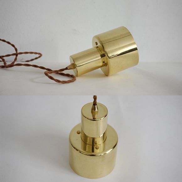 Image of Brass pendant lamp