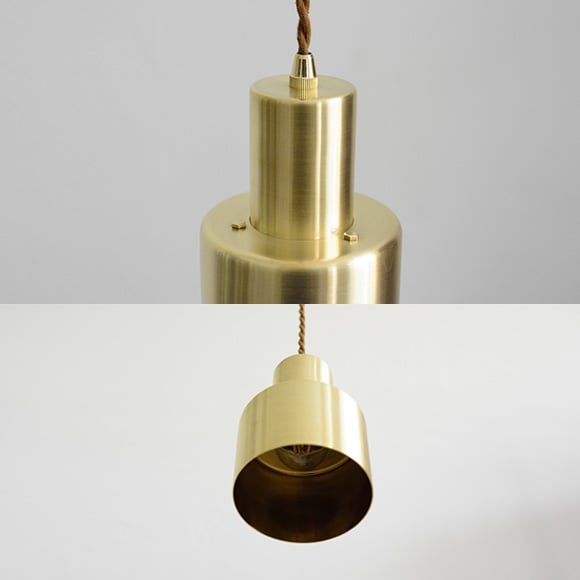 Image of Brass pendant lamp