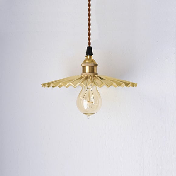 Image of Brass pendant lamp - Origami