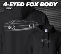 Image 3 of 4-Eyed Fox Body Hatch T-Shirts Hoodies Banners