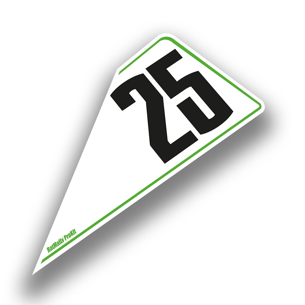 Image of  Race Number Boards. To Fit Kawasaki ZX-10R 2016> (+2011-15)