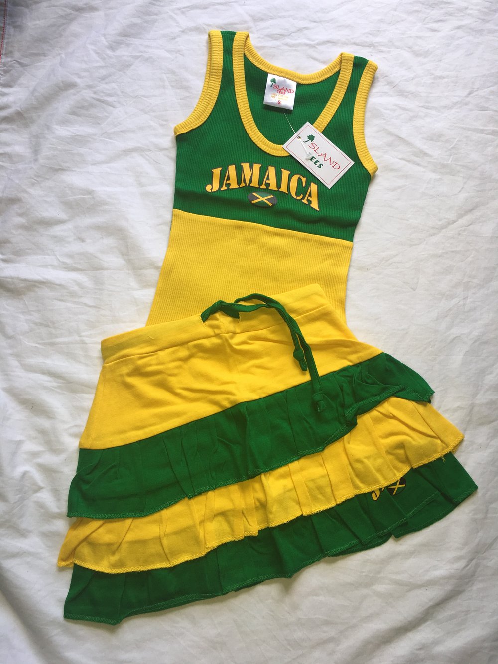Jamaica Girls Skirt set
