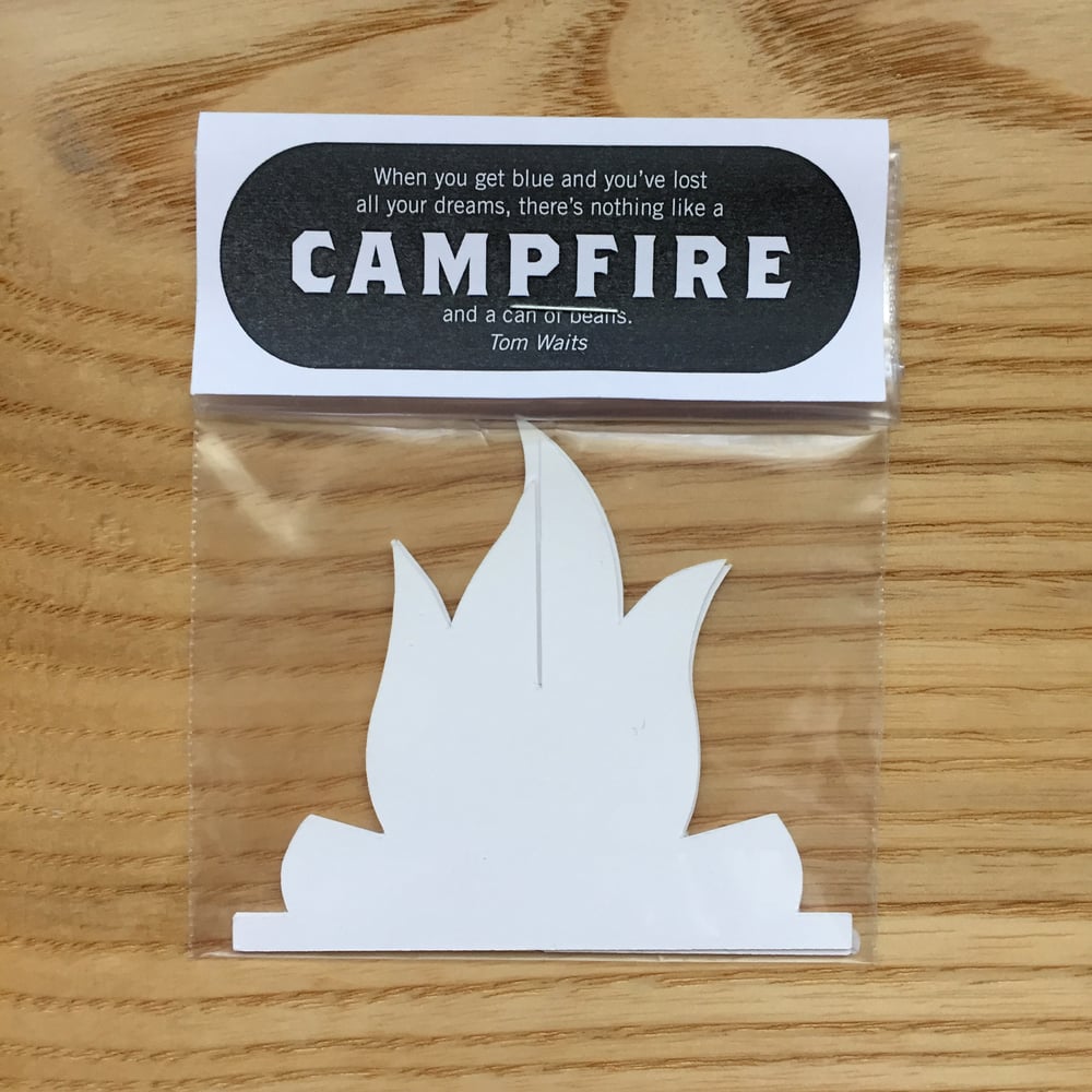 Campfire Paper Sculpture