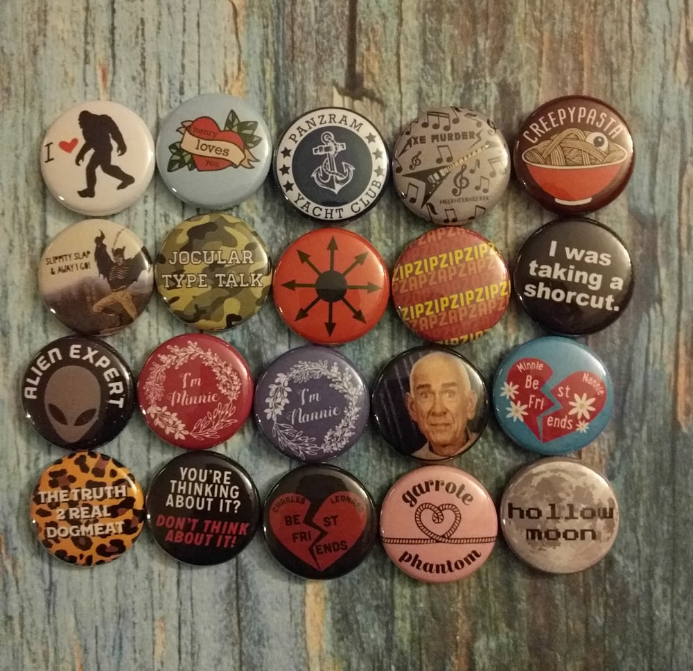 10 Random Buttons for $5! - may take 2-4 weeks to ship | Not Bad Luck
