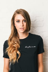 Image 2 of Women's Live Free or Die script tee