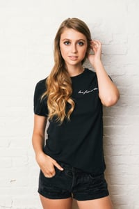 Image 3 of Women's Live Free or Die script tee