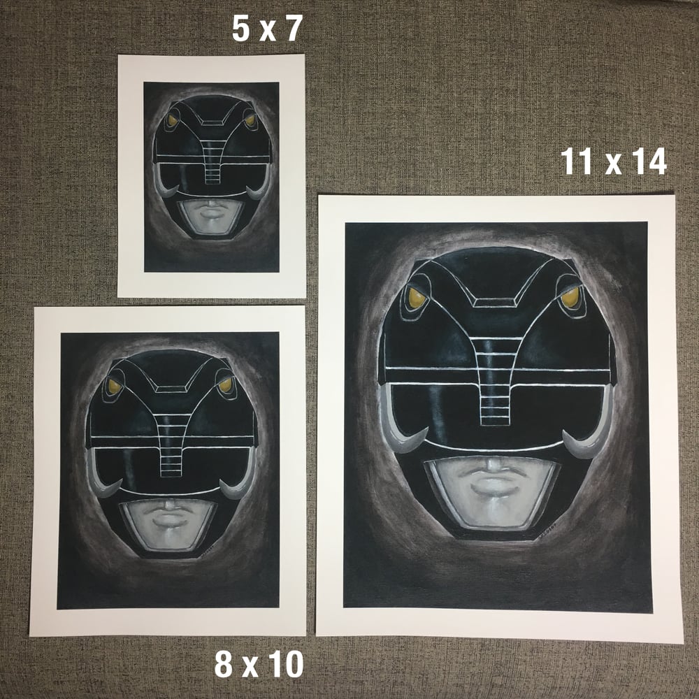 Image of Black Ranger Prints (5x7, 8x10, & 11x14)