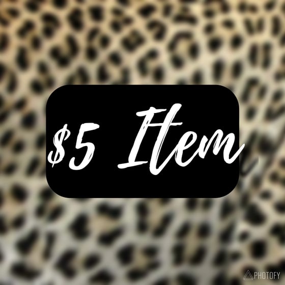 Image of $5 Item