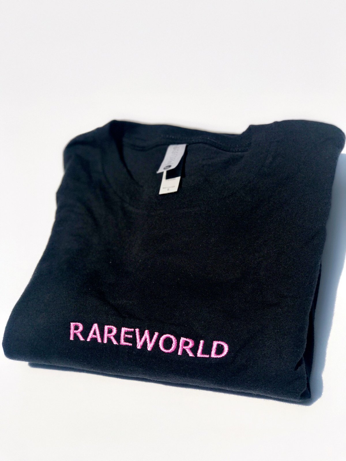 Image of RareWorld Black micro word tee