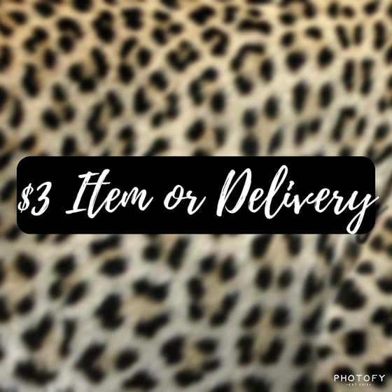 Image of $3 Item or Delivery