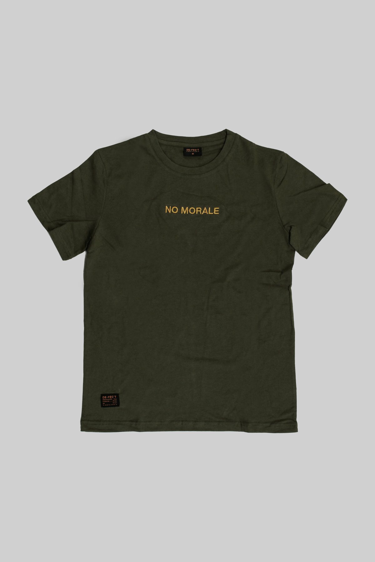 Image of No Morale - Crewneck T-shirt