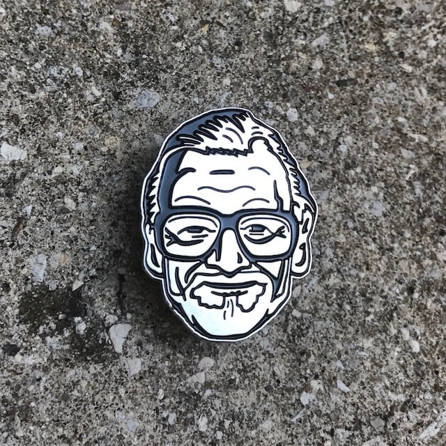 Image of ALWAYS SMILING Shiny Nickel Pin