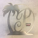 Palm Tree with Letter