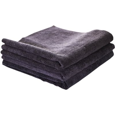 Image of Midnight Black Edgeless Microfiber 16x16 (3-Pack)