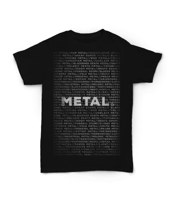 Image of Metal Shirt (black)