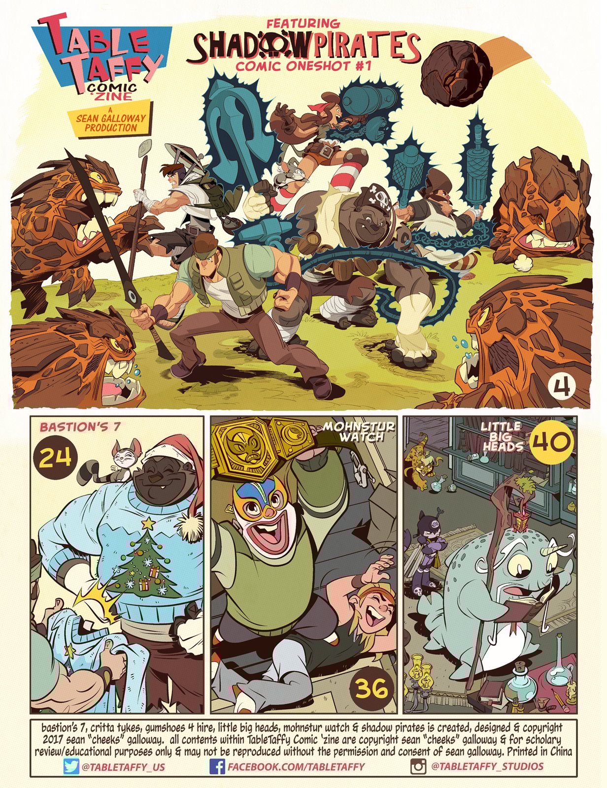 Comic'Zine #1 (PDF only) | TableTaffy