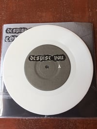 Image 2 of white vinyl - despise you / coke bust 7"