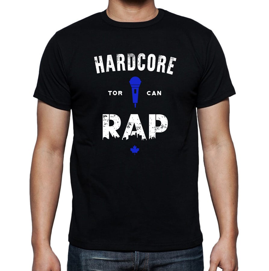 Image of Hardcore Rap (Blue) T-shirt
