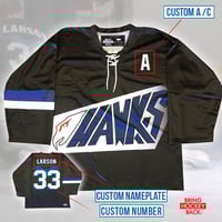 Image 1 of D1 Hawks Custom Jersey [Free shipping]