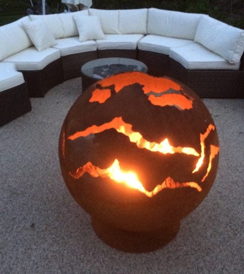 Image of MOLTEN LAVA – FIRE PIT GLOBE