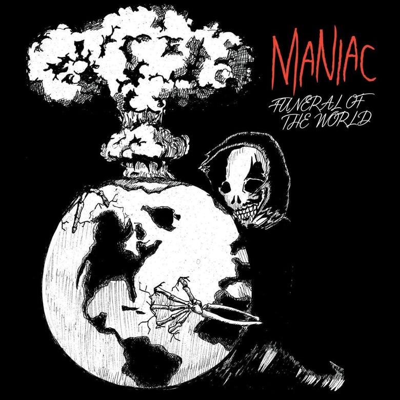 Image of Maniac - Funeral of the World 7"