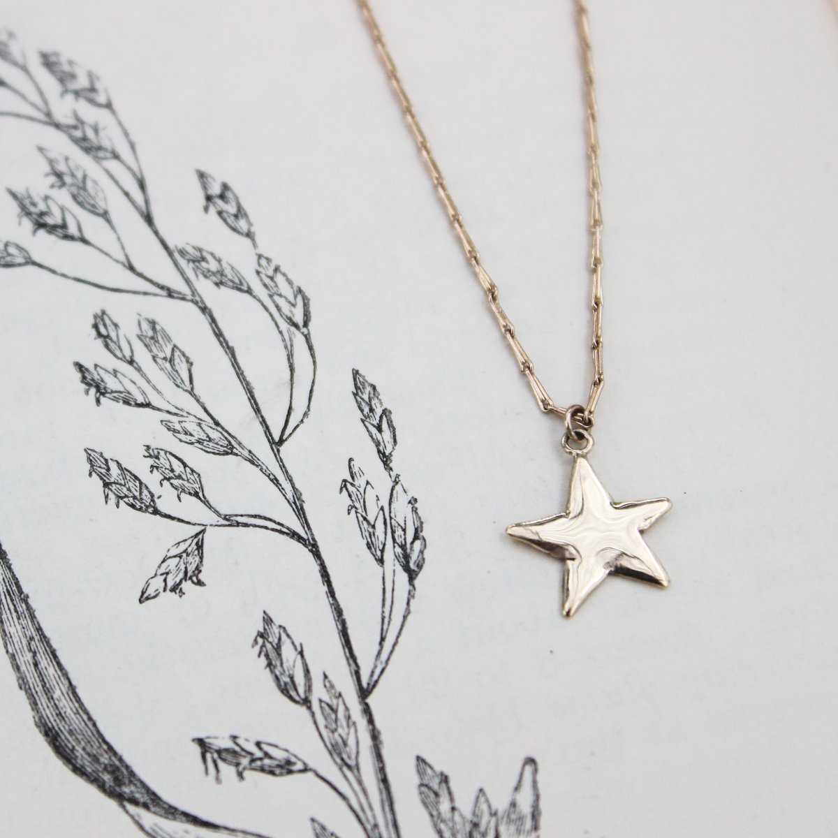 Image of *SALE* star necklace (in silver or 9ct gold)