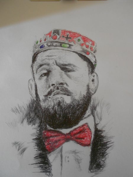 Image of CONOR MCGREGOR ''THE KING DOES WHAT HE WANTS''