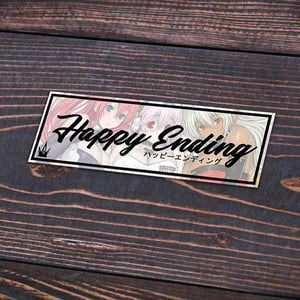 Image of LIMITED EDITION HAPPY ENDING ANIME SLAP STICKER