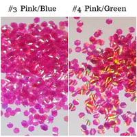 Image 3 of Iridescent Fish-Eye Glitter 2mm Hex (for Nail Art only)