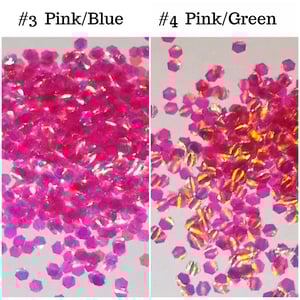 Image of Iridescent Fish-Eye Glitter 2mm Hex (for Nail Art only)